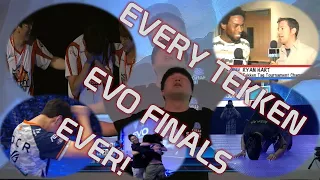 FINAL MOMENTS OF EVERY TEKKEN EVO GRAND FINAL EVER!