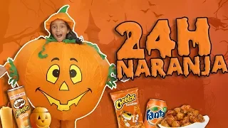 24 HORAS COMIENDO NARANJA