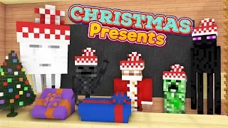 Monster School: Unboxing CHRISTMAS PRESENTS from Herobrine - Minecraft Animation