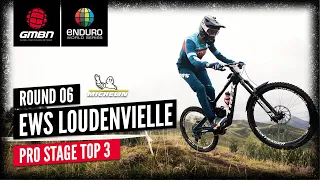 EWS Loudenvielle Pro Stage Top 3 | Enduro World Series 2021 Round 6