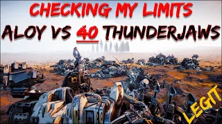 Aloy vs 40 Thunderjaws / Ultra Hard (HZD Arena)