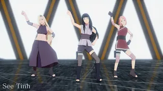 See Tinh (PUBG Victory Dance) - Hinata*Sakura*Ino | Naruto MMD