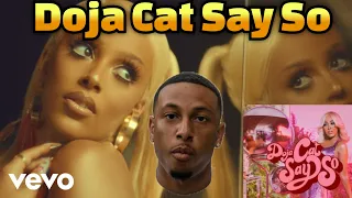DOJA CAT TOO RAW!🔥😤  Doja Cat Say So REACTION 🔥💃🏽 She Going Crazy First Time Hearing🥶