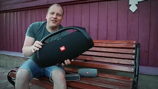 ТЕСТ JBL Charge 4 vs Boombox vs BOSE портативные колонки