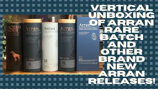 Arran Rare Batch whisky and other brand new Arran releases! (RGW Show)