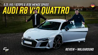 Der 620PS-Bolide aus Ingolstadt - Audi R8 V10 quattro Performance Review [GER/DE + 4K]