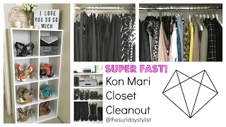 CLOSET ORGANIZATION & CLEANOUT - Quicker Than Kon Mari!!!  || THE SUNDAY STYLIST