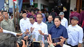 Keterangan Pers Presiden Jokowi usai Tinjau Pasar Senggol, Dumai, 1 Juni 2024