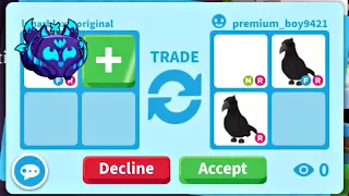 😱🐦‍⬛HURRAH! I GOT 2 CROWS + COOL NEON PET FOR MY VALUABLE PET! + GOT A NEON VELOCIRAPTOR! #adoptme
