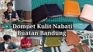 Dompet Kulit Handmade Bandung. Kulit Nabati, Makin Lama Makin Keren.