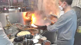 深水埗 強記【40年大排檔】鑊氣十足 師傅炒功勁超好體力！Hong Kong 40 years Food Stall , the frying skills of master are strong!