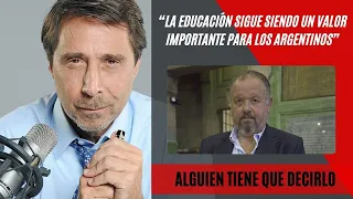 El exrector del Nacional de Buenos Aires criticó a Javier Milei por la educación