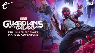 Guardians of the Galaxy is Finally A Single Player Marvel Adventure from Square Enix | E3 2021