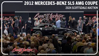 SOLD! 2012 Mercedes-Benz SLS AMG Gullwing Coupe - BARRETT-JACKSON 2024 SCOTTSDALE AUCTION