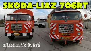 Złomnik: Skoda-Liaz 706 RT, śmieciarka i polewaczka