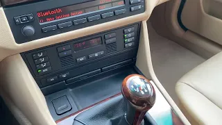 2000 BMW 540i 6 Speed Cold Start