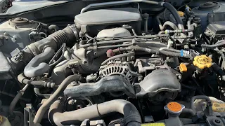 Subaru Engine Piston Slap Sound