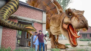 T Rex Vs Snake Part 1 - Jurassic Park Fan Made Short Film - T rex Chase