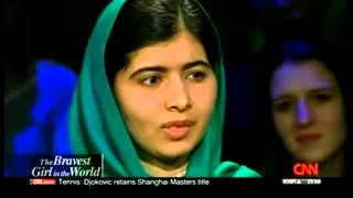 Amanpour with Malala