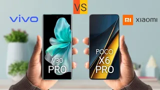 Vivo V30 Pro VS Xiaomi Poco X6 Pro 🔥 Full Comparison #3RTech_Ind