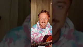 Tom Felton live on Tiktok, November 23, 2020