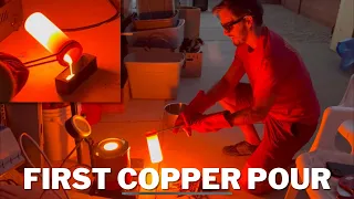 Dumpster Diving Copper For My First Copper Smelting At Home