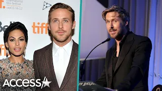 Ryan Gosling GUSHES Over Eva Mendes In Award Speech at Santa Barbara Film Festival