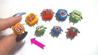 Четверо в кубе 🎲Полимерная глина Мастер класс-Tytorial polymer clay