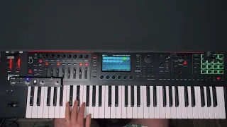Roland Fantom 0 - The Rhythm of the Night (Corona) - Keyboard Cover with Custom Sounds