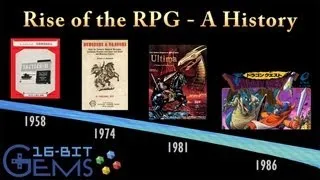 16-Bit Gems - #30: Rise of the RPG - A History