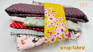 Great 2 DIY home ideas from scraps of fabric | Patchwork for beginners