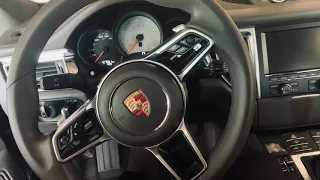 Запуск на холодную Porsche Macan 2015 , macan S , доработанный выхлоп . Звук Порше макан Тюнин