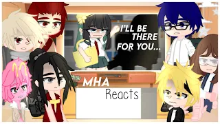 Pro Hero Class 1-A react to I’ll be there for you •Fem deku au• ✨Ft. Midoriyas child✨
