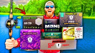 The ULTIMATE Fishing Kit CHALLENGE **1v1 Pond SLAM**