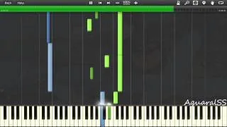 [Synthesia] Kiki Delivery Service - Kaasan No Houki (Piano Tutorial + VSTi)