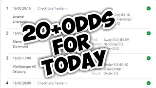 FOOTBALL PREDICTIONS TODAY 20+ODDS FOR TODAY||#bettingtipstoday  @sports betting tips #sportybet
