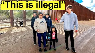 I Caught illegal Immigrants Crossing the US Border