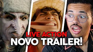 ONE PIECE LIVE ACTION (TRAILER 2) REACT E ANÁLISE COMPLETA 🔥🔥🔥