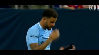 Kyle Walker - Manchester City - Pace,Runs and Defending Skills 2017/18