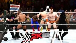 WWE 2k15 MITB LADDER MATCH