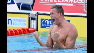 Історичний заплив Михайла Романчука, який став чемпіоном Європи на дистанції 1500 м вільним стилем
