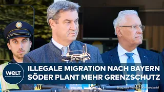 ILLEGALE MIGRATION: Markus Söder will Grenzschutz in Bayern bis 2028 massiv aufstocken