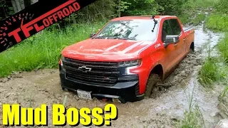 Does It Get Stuck? Chevy Silverado Trail Boss takes on the Muddy Hydroline Off-Road Review!