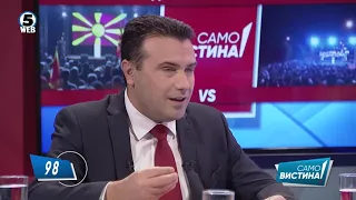 Заев и Мицкоски во првата предизборна дебата на Канал 5 за Преспанскиот договор