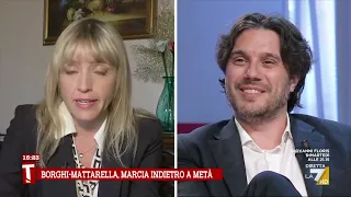 Francesco Silvestri ospite a "Tagadà" La7 04/06/2024