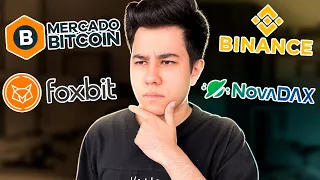 MELHOR CORRETORA DE CRIPTOMOEDAS EM 2022! (Binance, Mercado Bitcoin, Foxbit, Nova Dax)