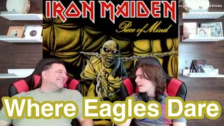 Where Eagles Dare Iron Maiden Father and Son Reaction!