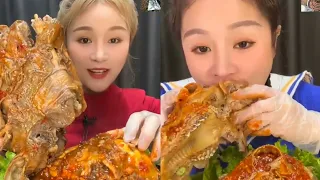 Thánh ăn đầu dê và đầu cừu ,riwiuvlog, mukbang