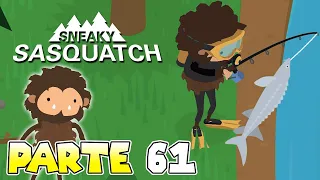 ¡PIE GRANDE CONSIGUE EL PEZ LEGENDARIO! | PARTE #61 | SNEAKY SASQUATCH