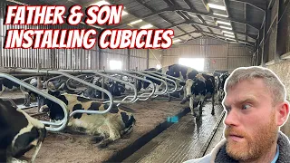 REPLACING CUBICLES WITH DAD!!